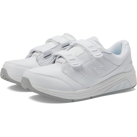 New Balance Womens 928v3 Walking Sneakers US 9.5 M EU 41 White Leather NIB - Picture 1 of 12